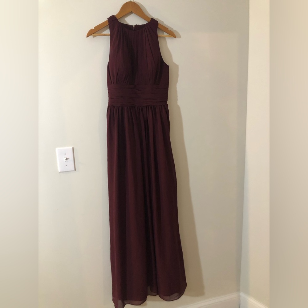 Burgundy Formal Dress